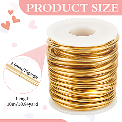 10M Round Brass Wires&nbsp;CWIR-WH0007-18G