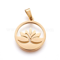 304 Stainless Steel Pendants&nbsp;STAS-P234-08G