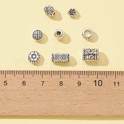 372Pcs 8 Style Tibetan Style Alloy Beads&nbsp;FIND-FS0001-32