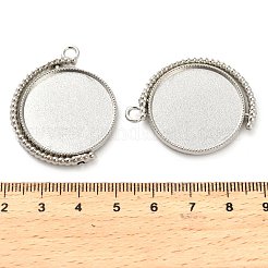 Zinc Alloy Pendant Cabochon Settings&nbsp;FIND-NH0001-13B-P