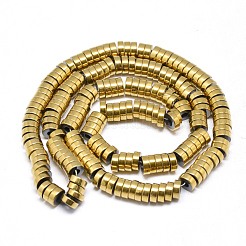 Electroplate Non-magnetic Synthetic Hematite Beads Strands&nbsp;G-T061-10B