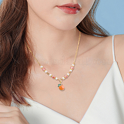 40Pcs Alloy Enamel Pendants&nbsp;ENAM-SC0007-20
