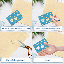 Acrylic Earring Handwork Template&nbsp;DIY-WH0359-033