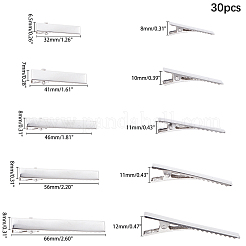Iron Alligator Hair Clip Findings&nbsp;IFIN-PH0024-38P