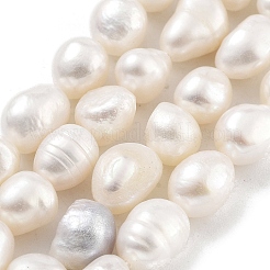 Natural Cultured Freshwater Pearl Beads Strands&nbsp;PEAR-P062-26D