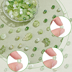 274Pcs 14 Styles Glass Beads&nbsp;GLAA-SC0003-27