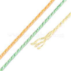 5 Rolls 9-Ply Braided Nylon Strings with Metallic Thread&nbsp;OCOR-Q062-01E