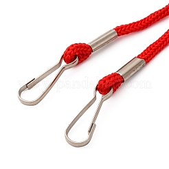 (Defective Closeout Sale: Mixed Numbering)Polypropylene Name ID Card Lanyard&nbsp;FIND-XCP0003-44