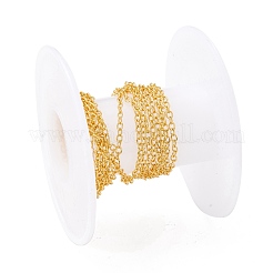 Brass Cable Chains&nbsp;CHC-O001-18G