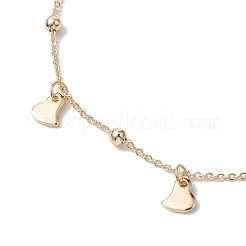 Brass Cable Chain Anklets&nbsp;AJEW-AN00601-02