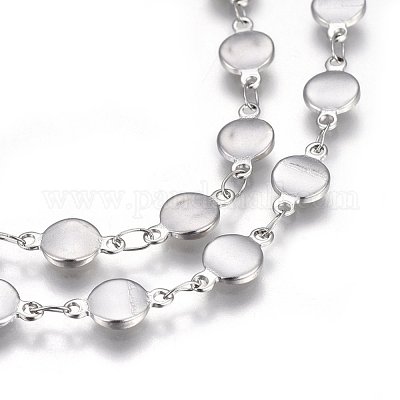 Tarnish Resistant 304 Stainless Steel Link Chains&nbsp;STAS-P219-69-1