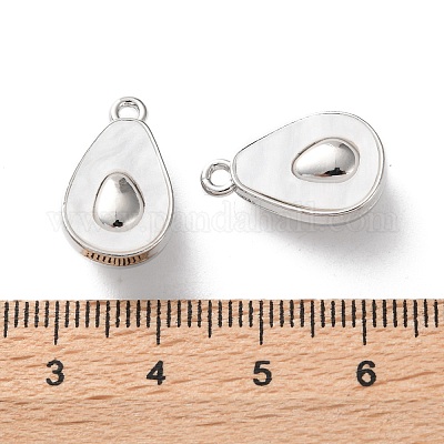 Rack Plating Alloy Acrylic  Pendants&nbsp;FIND-M038-09P-1