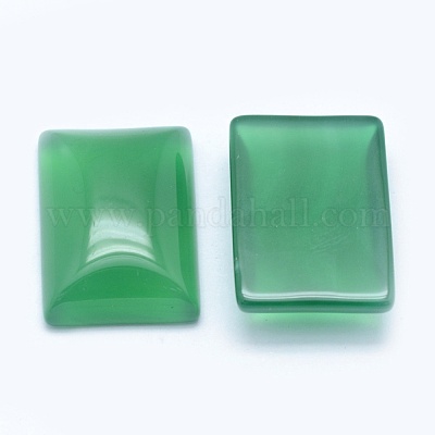 Natural Green Agate Cabochons&nbsp;G-E491-D-01-1