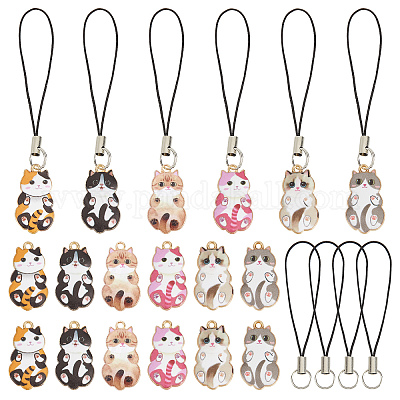 Camera Cat Enamel Charm Camera Cat Enamel Charm