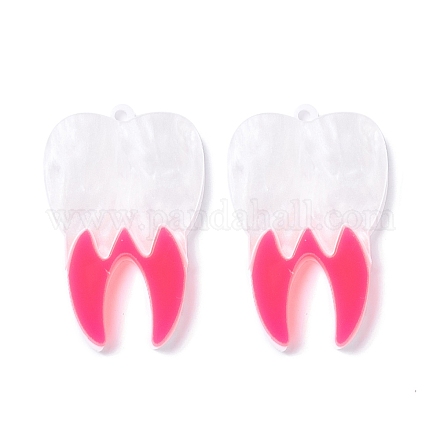Two Tone Acrylic Pendants MACR-M019-01D-1