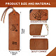 Cowhide Leather Labels&nbsp;AJEW-WH0386-0005-2