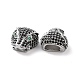 Brass Micro Pave Cubic Zirconia Beads&nbsp;KK-G444-01P-3