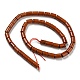 Natural Red Jasper Beads Strands&nbsp;G-Q1008-A17-2