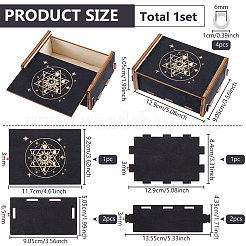 1 Bag MDF Tarot Storage Boxes&nbsp;CON-FG0001-27