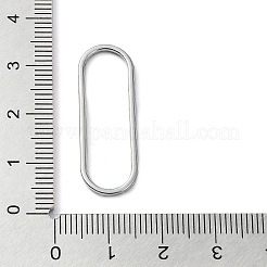 Rack Plating Alloy Linking Rings&nbsp;PALLOY-K023-07P