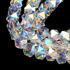 Electroplate Glass Beads Strands&nbsp;LS-GLAA-Q105-02-10