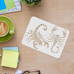 Large Plastic Reusable Drawing Painting Stencils Templates&nbsp;DIY-WH0202-197