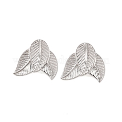 Non-Tarnish 304 Stainless Steel Earrings&nbsp;STAS-S125-06P
