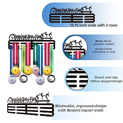 Fashion Iron Medal Hanger Holder Display Wall Rack&nbsp;ODIS-WH0021-062
