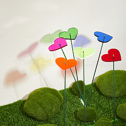 Acrylic Garden Stake&nbsp;AJEW-FH0005-24D
