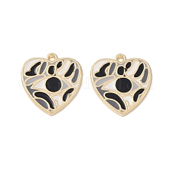 Rack Plating Alloy Enamel Pendants&nbsp;FIND-I038-08