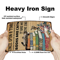 Vintage Metal Tin Sign&nbsp;AJEW-WH0189-202