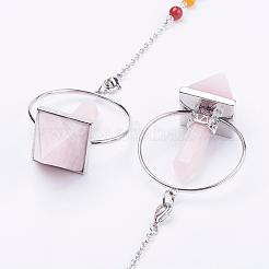 Chakra Gemstone Pyramid Dowsing Pendulums&nbsp;G-F515-01B