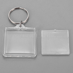 Acrylic Keychain&nbsp;KEYC-WH0016-02E