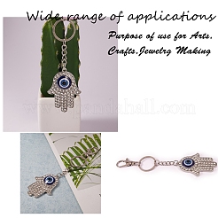 6Pcs 6 Style Evil Eye Pendants Kit for DIY Jewelry Making&nbsp;DIY-SZ0005-80A