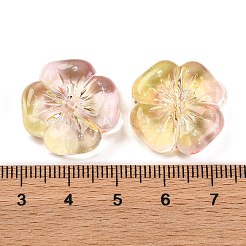225Pcs Two Tone Transparent Acrylic Beads&nbsp;MACR-K359-26B