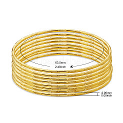 Brass Buddhist Bangle Sets&nbsp;JB632A