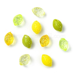 100Pcs 3 Styles Baking Paint Opaque and Transparent Acrylic Beads&nbsp;SACR-CJ0001-90