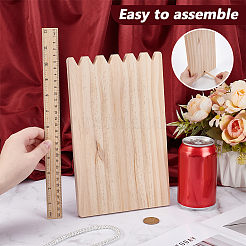 Wooden Neckalces Display Stands for Necklaces&nbsp;NDIS-WH0001-18