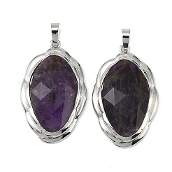 Natural & Synthetic Mixed Stone Faceted Pendants&nbsp;G-D102-02P