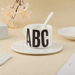14 Sheets 14 Colors Vinyl Waterproof Cute Letter Decorative Sticker Labels&nbsp;DIY-GL0004-61
