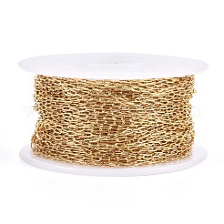 Ion Plating(IP) 304 Stainless Steel Paperclip Chains&nbsp;CHS-F010-01A-G-01