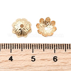 Brass Bead Caps&nbsp;KK-Z030-09LG
