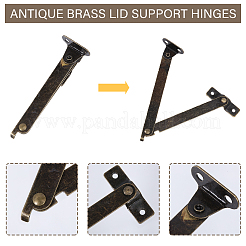 12 Sets 2 Styles Iron Box Support Stands&nbsp;FIND-GL0001-74