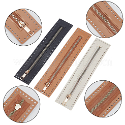 3Pcs 3 Colors Alloy Zipper&nbsp;FIND-WR0006-41