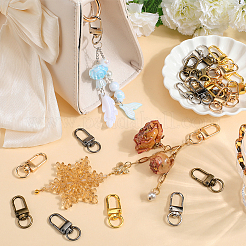 50Pcs 5 Styles Alloy Swivel Clasps&nbsp;FIND-SC0014-81