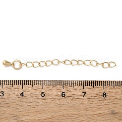 Brass Ends with Chain&nbsp;KK-C071-13KCG