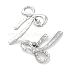 304 Stainless Steel Bowknot Stud Earrings&nbsp;EJEW-D281-03S