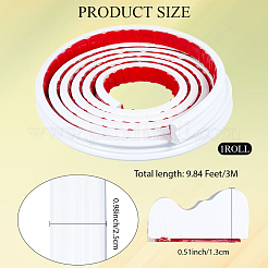 PVC Self-Adhesive Flexible Molding Trim&nbsp;DIY-WH20007-62B