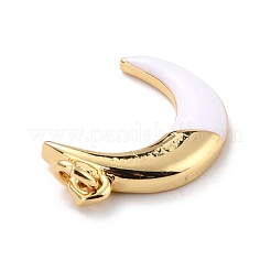 Eco-friendly Brass Enamel Pendants&nbsp;KK-D066-14G-RS