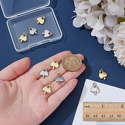 10Pcs 2 Colors Brass Pendants&nbsp;KK-ME0002-16